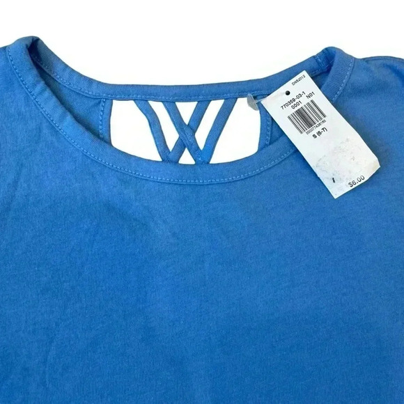 Old Navy Softest Long-Sleeve Lattice-Back Tee for Girls - Picture 2 of 5